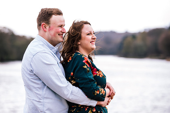 Trentham Gardens Engagement Shoot - Staffordshire Wedding Photographer. -55