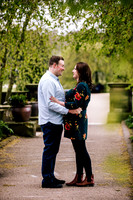 Trentham Gardens Engagement Shoot - Staffordshire Wedding Photographer. -1