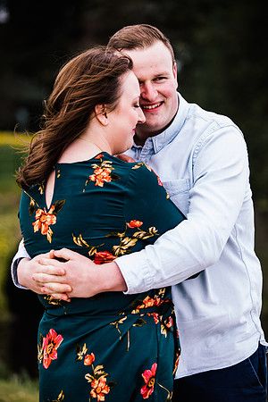 Trentham Gardens Engagement Shoot - Staffordshire Wedding Photographer. -54