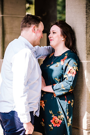 Trentham Gardens Engagement Shoot - Staffordshire Wedding Photographer. -24