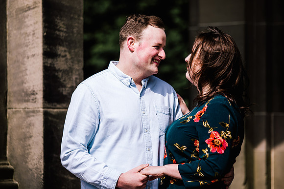 Trentham Gardens Engagement Shoot - Staffordshire Wedding Photographer. -30