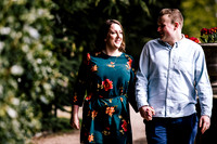 Trentham Gardens Engagement Shoot - Staffordshire Wedding Photographer. -18
