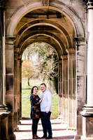 Trentham Gardens Engagement Shoot - Staffordshire Wedding Photographer. -19