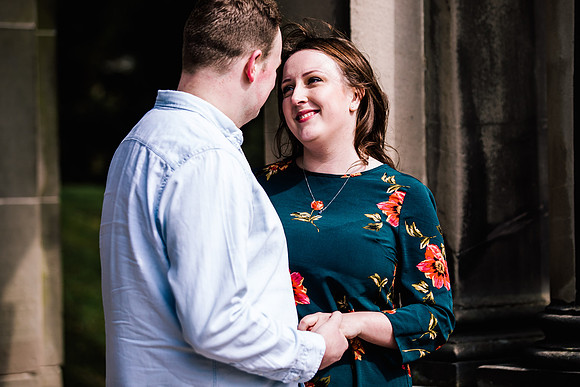 Trentham Gardens Engagement Shoot - Staffordshire Wedding Photographer. -31