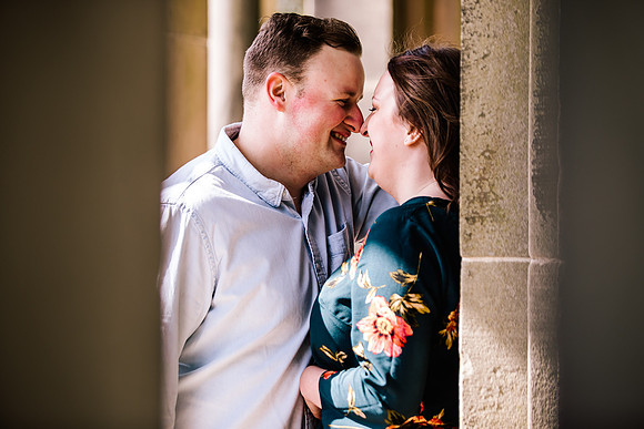 Trentham Gardens Engagement Shoot - Staffordshire Wedding Photographer. -21
