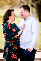 Trentham Gardens Engagement Shoot - Staffordshire Wedding Photographer. -20