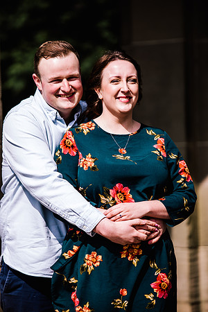 Trentham Gardens Engagement Shoot - Staffordshire Wedding Photographer. -36