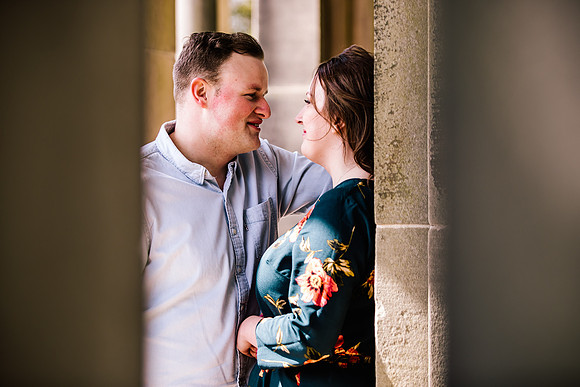 Trentham Gardens Engagement Shoot - Staffordshire Wedding Photographer. -22