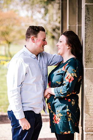 Trentham Gardens Engagement Shoot - Staffordshire Wedding Photographer. -23
