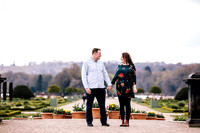 Trentham Gardens Engagement Shoot - Staffordshire Wedding Photographer. -12