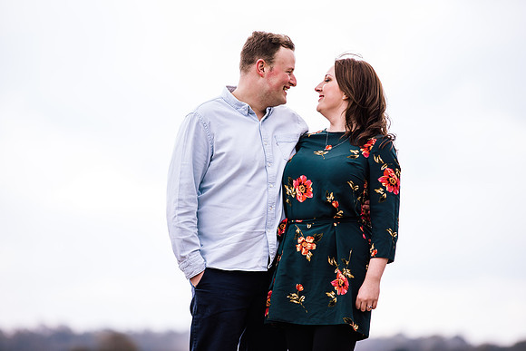 Trentham Gardens Engagement Shoot - Staffordshire Wedding Photographer. -10