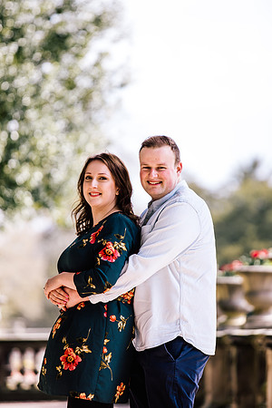 Trentham Gardens Engagement Shoot - Staffordshire Wedding Photographer. -28
