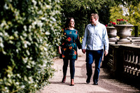Trentham Gardens Engagement Shoot - Staffordshire Wedding Photographer. -16