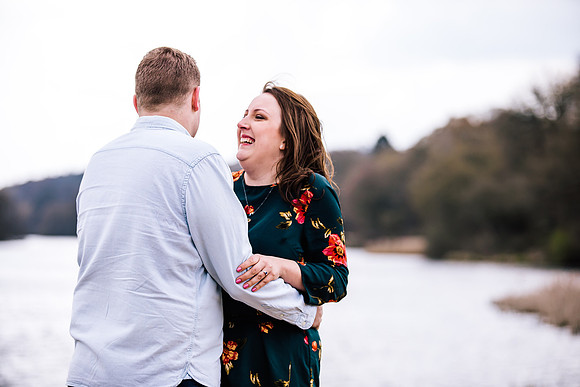 Trentham Gardens Engagement Shoot - Staffordshire Wedding Photographer. -48