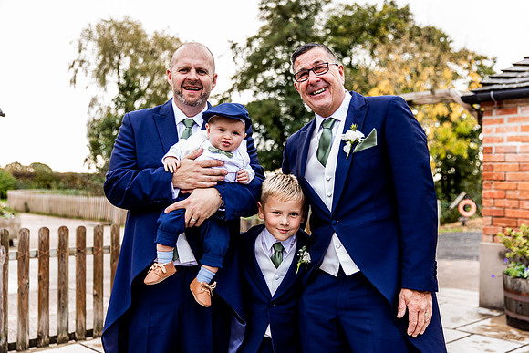 Hanbury Barn Wedding Photography - Laura & Phil-420
