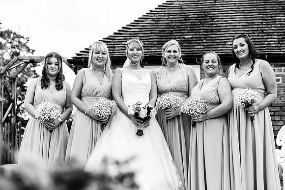 Hanbury Barn Wedding Photography - Laura & Phil-424