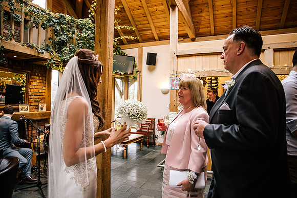 The Oak Tree Of Peover Wedding Photography - Nikki & Tom.-359