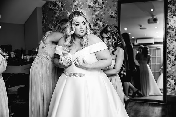 Manor House Hotel Wedding Photography - Megen & Dan-201