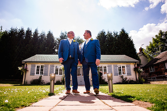 Slaters Country Inn Wedding Photography - Brian & Keith -357