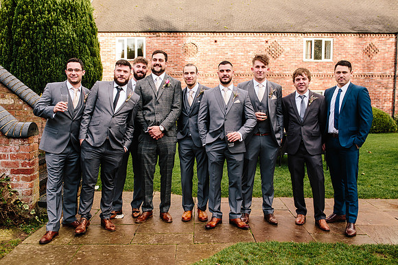 Slaters Country Inn Wedding Photography - Katie & Louis - Staffordshire Wedding Photographer-343