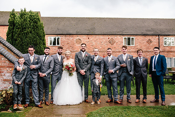 Slaters Country Inn Wedding Photography - Katie & Louis - Staffordshire Wedding Photographer-339
