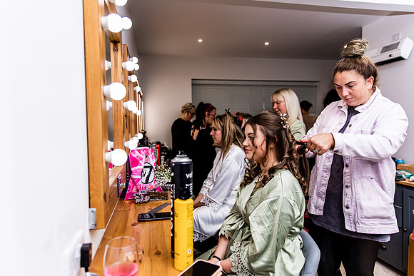 Hanbury Barn Wedding Photography - Laura & Phil-64