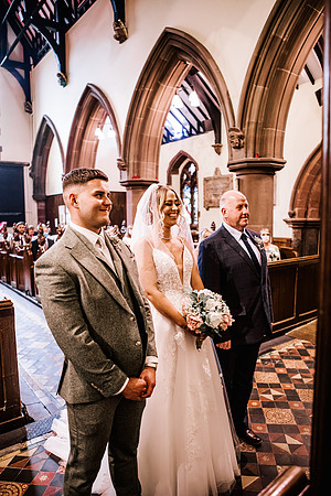 Alcumlow Wedding Barn - Cheshire Wedding Photographer-398