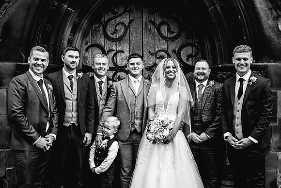 Alcumlow Wedding Barn - Cheshire Wedding Photographer-534