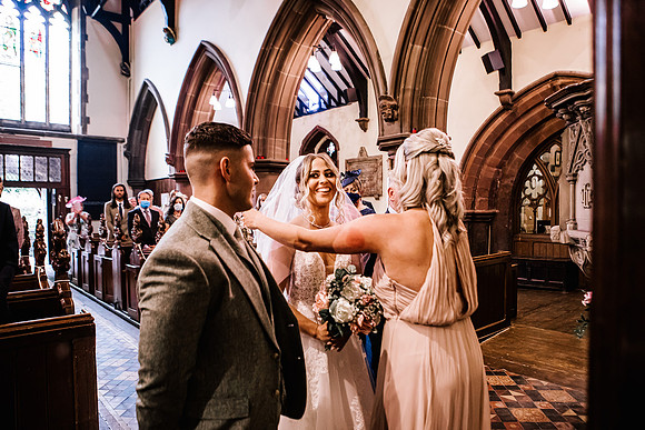 Alcumlow Wedding Barn - Cheshire Wedding Photographer-383