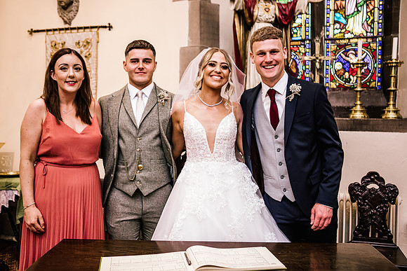 Alcumlow Wedding Barn - Cheshire Wedding Photographer-458