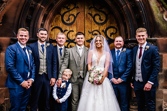 Alcumlow Wedding Barn - Cheshire Wedding Photographer-531