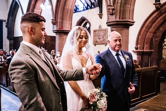 Alcumlow Wedding Barn - Cheshire Wedding Photographer-400