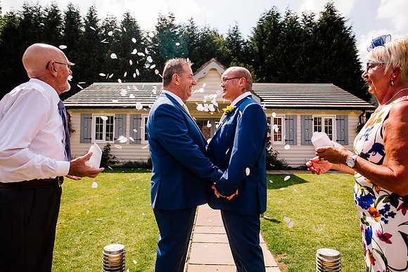Slaters Country Inn Wedding Photography - Brian & Keith -268