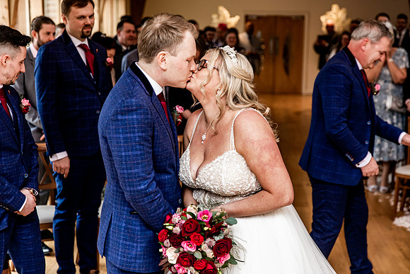 Lucy & Tom - Mill Barns Wedding Photography-299