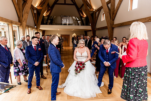 Lucy & Tom - Mill Barns Wedding Photography-301