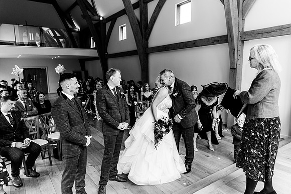 Lucy & Tom - Mill Barns Wedding Photography-307