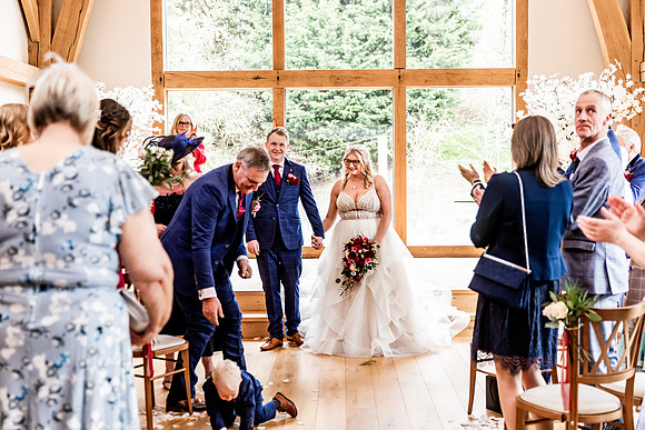 Lucy & Tom - Mill Barns Wedding Photography-400