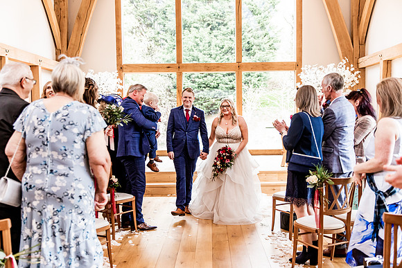 Lucy & Tom - Mill Barns Wedding Photography-401