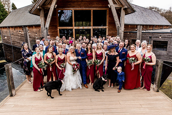 Lucy & Tom - Mill Barns Wedding Photography-451