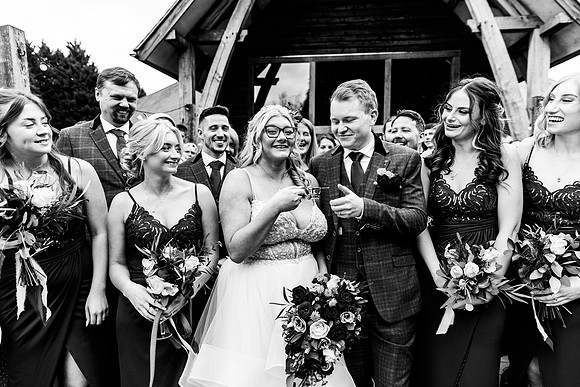 Lucy & Tom - Mill Barns Wedding Photography-457