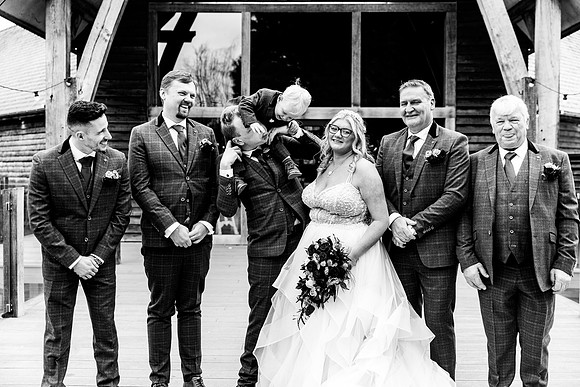 Lucy & Tom - Mill Barns Wedding Photography-496