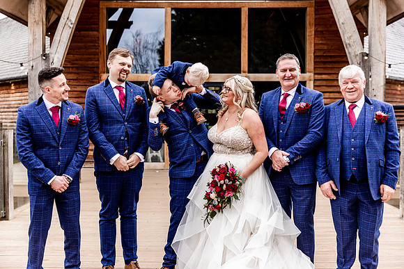 Lucy & Tom - Mill Barns Wedding Photography-498