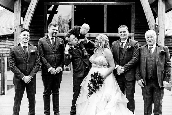 Lucy & Tom - Mill Barns Wedding Photography-499
