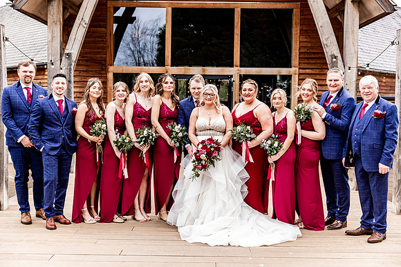 Lucy & Tom - Mill Barns Wedding Photography-506