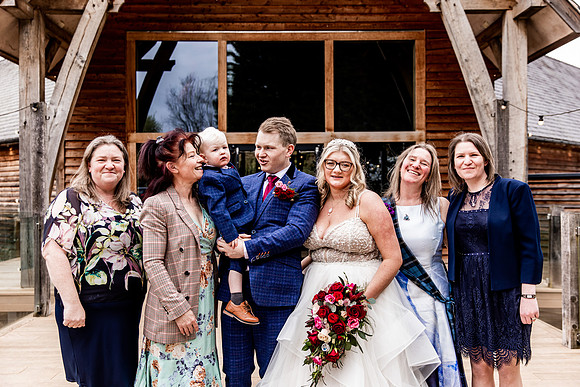 Lucy & Tom - Mill Barns Wedding Photography-536