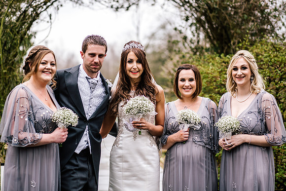 The Oak Tree Of Peover Wedding Photography - Nikki & Tom.-497