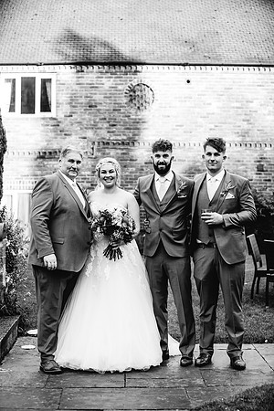 Slaters Country Inn Wedding Photography - Katie & Louis - Staffordshire Wedding Photographer-353