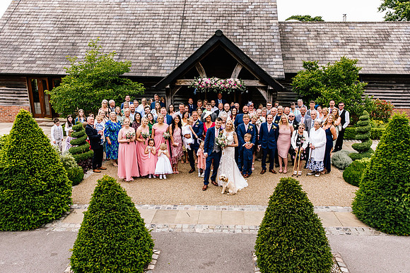 Sandhole Oak Barn Wedding Photography - Caitlin & Shane-498
