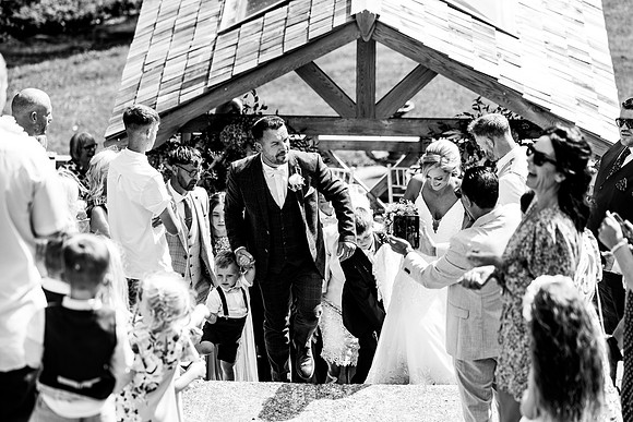 Talhenbont Hall Wedding Photography - Tammy & Lee-412