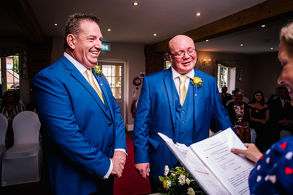 Slaters Country Inn Wedding Photography - Brian & Keith -175